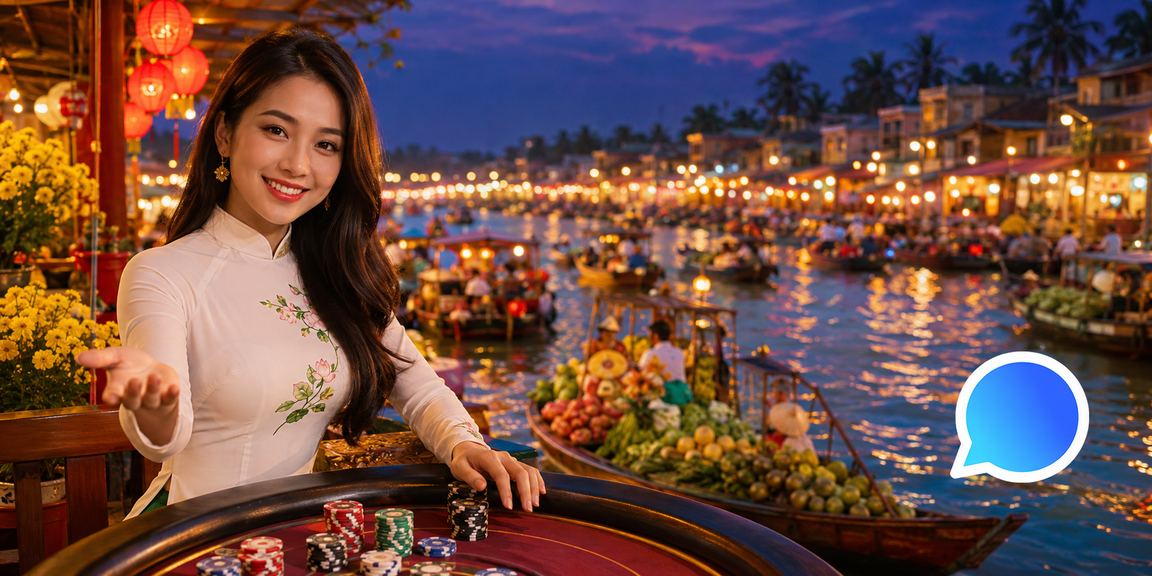 Người dùng đang trải nghiệm cá cược casino tại Việt Nam